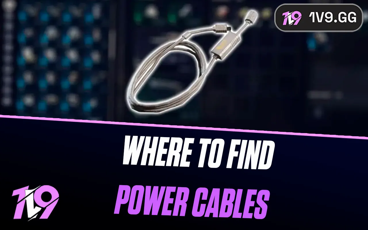 Where To Find Power Cables in Arc Raiders